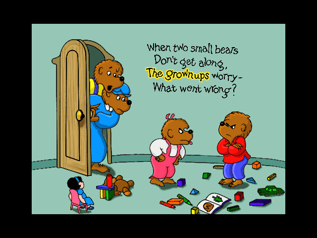 The Berenstain Bears Get in a Fight
