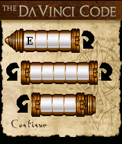 The Da Vinci Code: Light Puzzle
