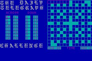 The Daily Telegraph Computer Crossword Challenge