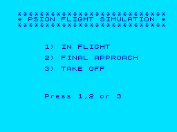 The Flight Simulator