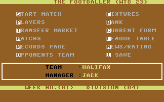 The Footballer
