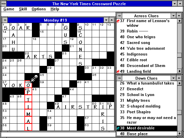 The New York Times Crossword Puzzles