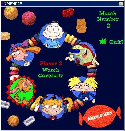 The Nicktoons Memory Challenge