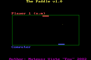 The Paddle