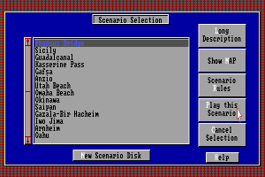The Perfect General Scenario Disk: World War II Battle Set