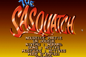 The Sasquatch