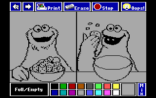 The Sesame Street Crayon: Opposites Attract