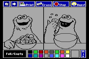 The Sesame Street Crayon: Opposites Attract