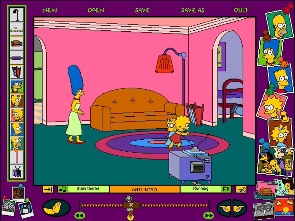 The Simpsons Cartoon Studio