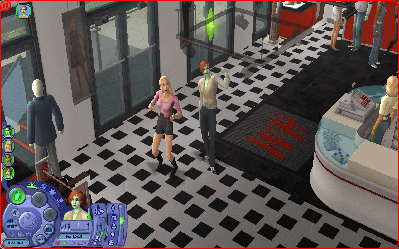 The Sims 2: H&M Fashion Stuff