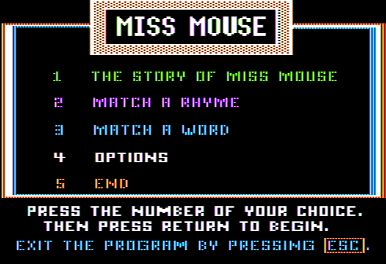 The Story of Miss Mouse