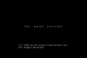The Warp Factor