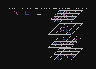 Three D Tic Tac Toe