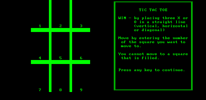 Tic Tac Toe