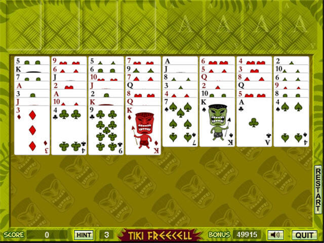 Tiki Freecell