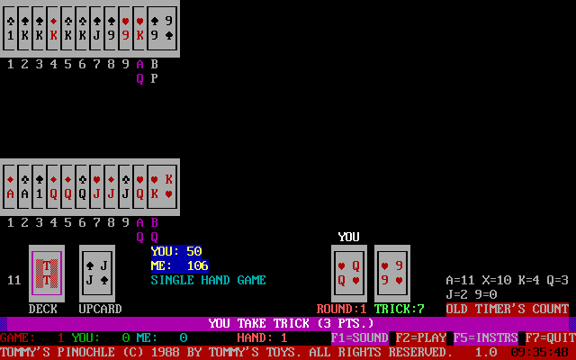 Tommy's Pinochle