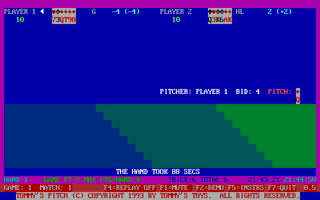 Tommy's Pitch