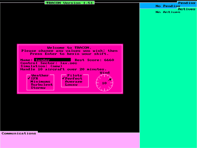 Tracon: Air Traffic Control Simulator
