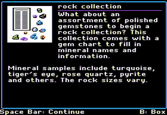 Treasures for Sale