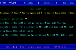 Trek Trivia