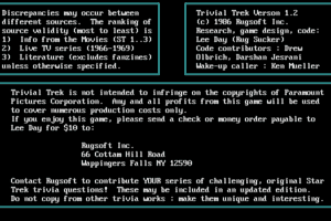 Trivial Trek