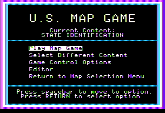 U.S. Atlas Action: Map Activities