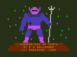 Underbeings of Croth