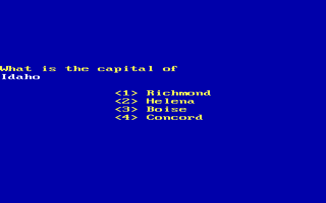 U.S. States and Capitals