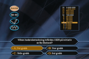 Vem vill bli miljonär