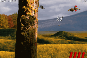 Virtuelle Moorhuhn Jagd