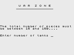 War Zone