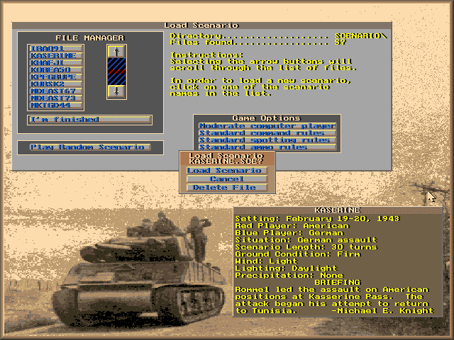 Wargame Construction Set II: TANKS!