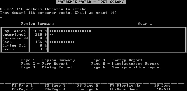 Warren's World: Lost Colony