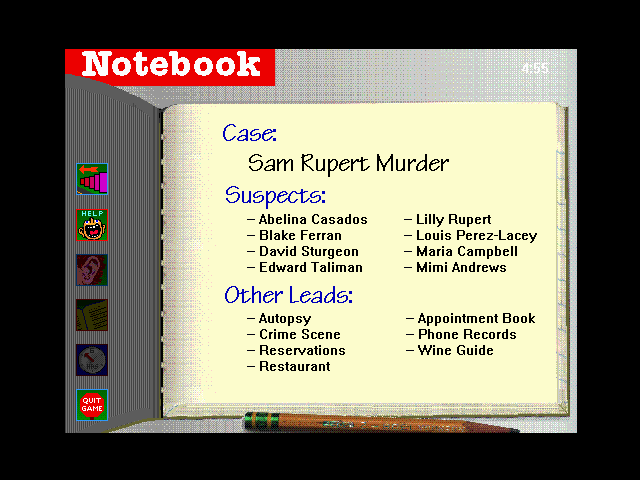 Who Killed Sam Rupert: Virtual Murder 1