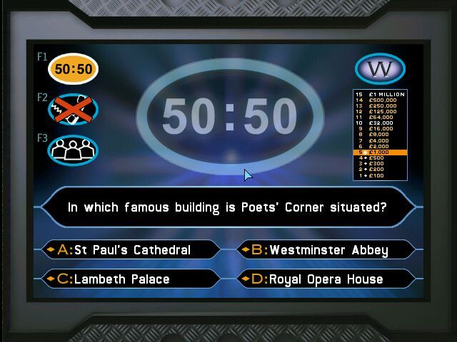 Who Wants to Be a Millionaire: UK Edition