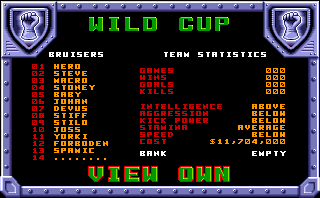Wild Cup Soccer