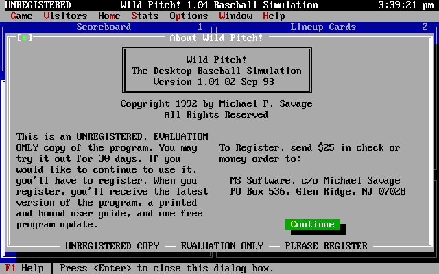 Wild Pitch!