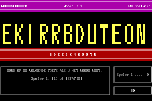 Woordschudden