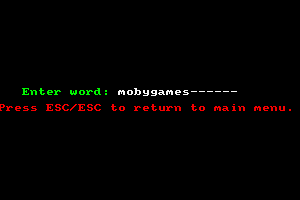 Wordhang
