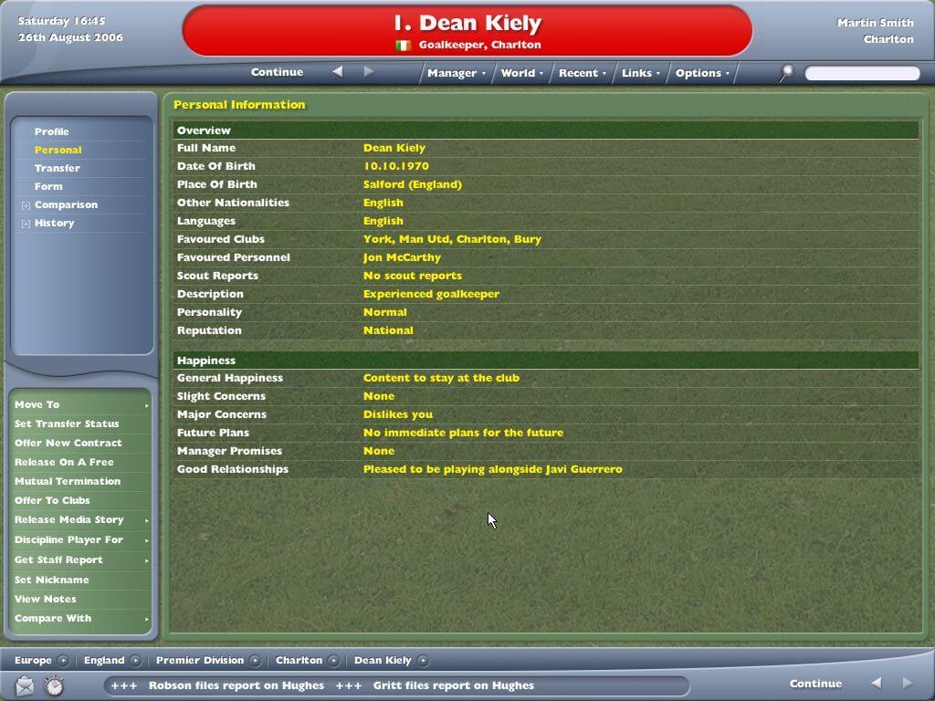 Worldwide Soccer Manager 2005