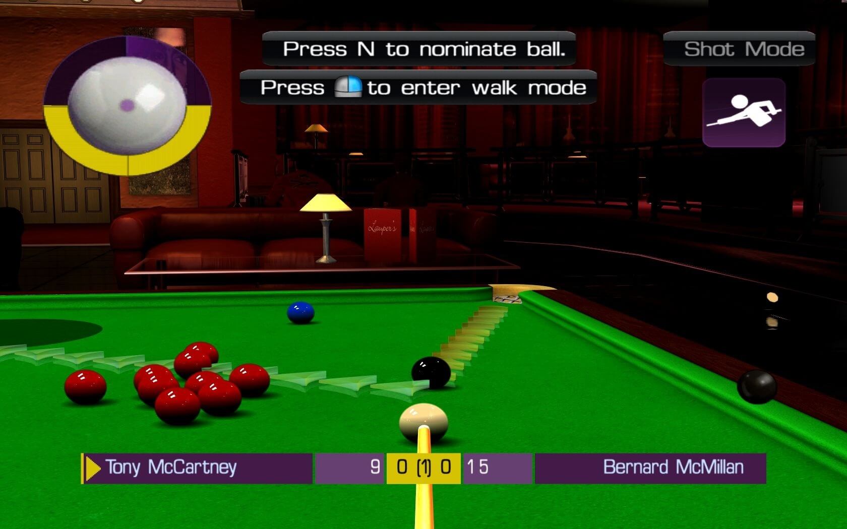 WSC Real 09: World Snooker Championship