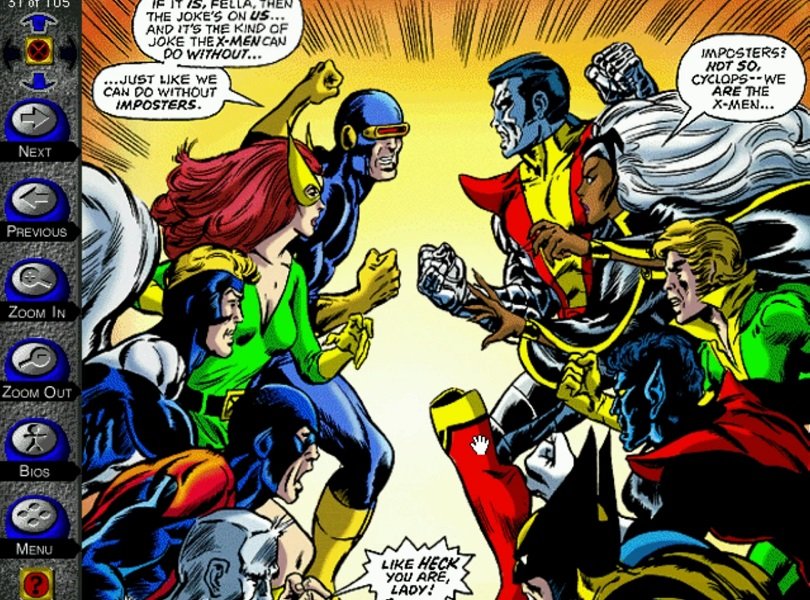 X-Men: The Phoenix Saga - Interactive CD-ROM Comic Book!