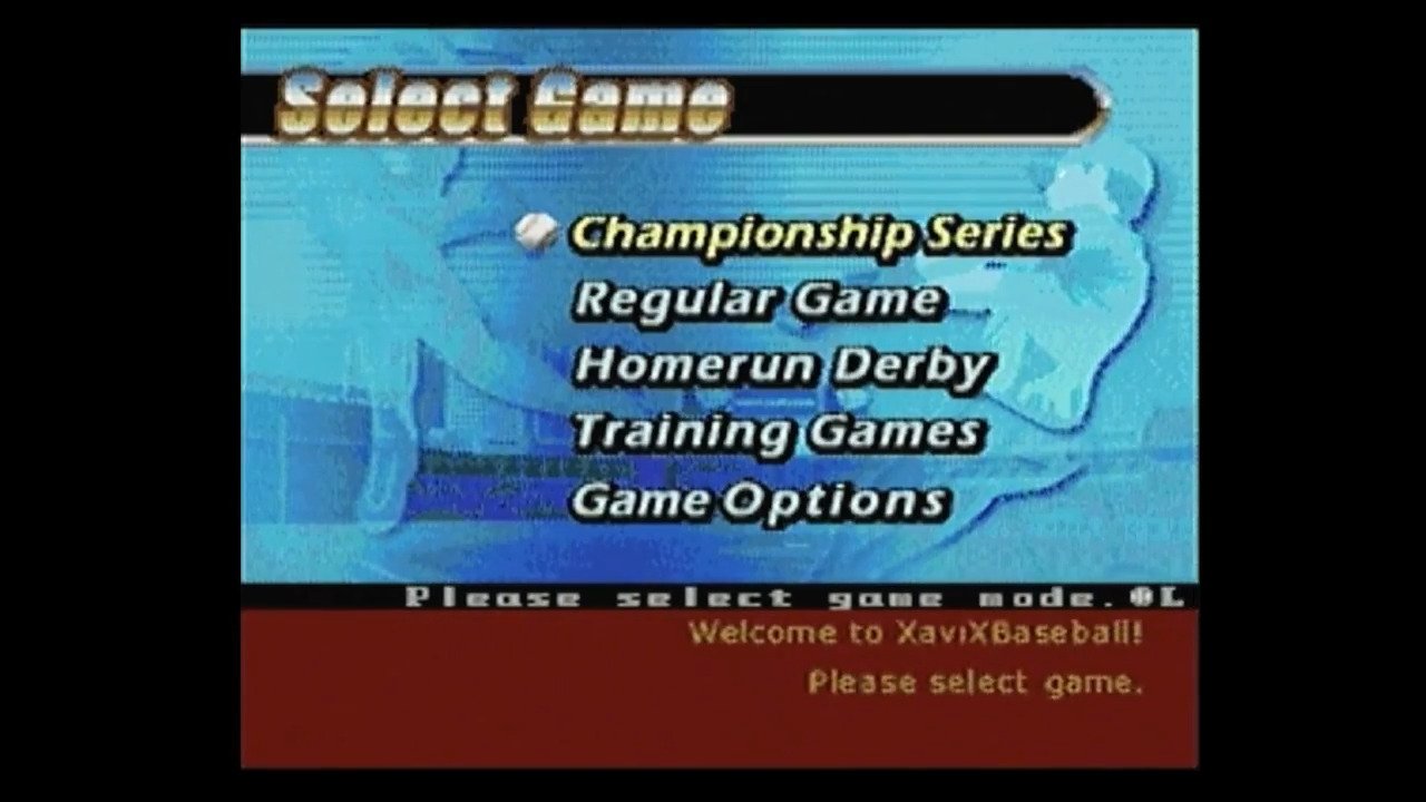 XaviX BASEBALL