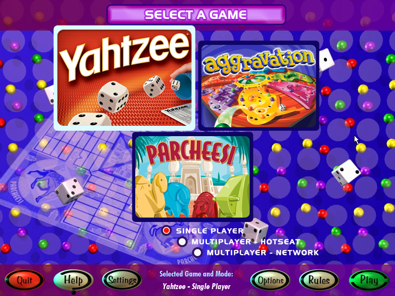 Yahtzee, Parcheesi & Aggravation Collection