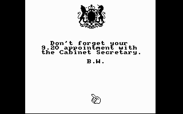 Yes Prime Minister: The Computer Game