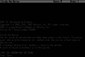 Zork II: The Wizard of Frobozz